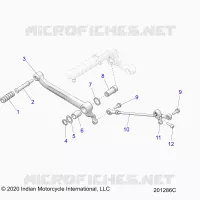 TRASMISSIONE, SHIFT PEDAL AND LINKAGE