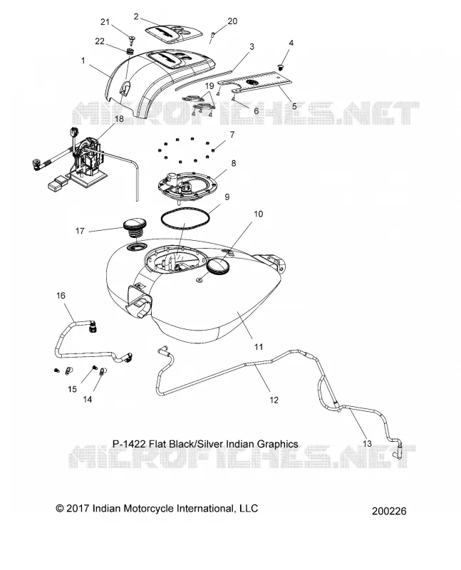 SISTEMA DI ALIMENTAZIONE CARBURANTE, FUEL TANK ASM.