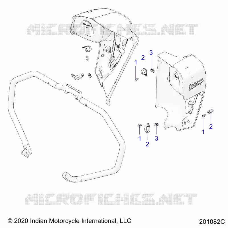 CARENATURA, LOWER, MOUNTING
