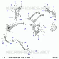 CHASSIS, TELAIO ASM.