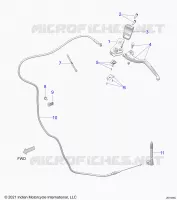 CONTROLS, LEVA FRIZIONE AND CABLE