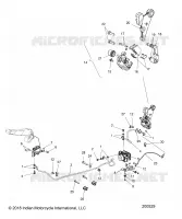 FRENO POSTERIORE ASM., W/ABS
