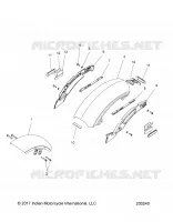 BODY, FENDER, FRONT/REAR