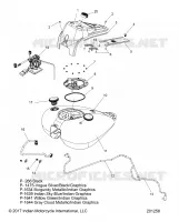 SISTEMA DI ALIMENTAZIONE CARBURANTE, FUEL TANK ASM.