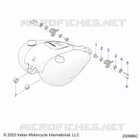 SISTEMA DI ALIMENTAZIONE CARBURANTE, FUEL TANK MOUNTING