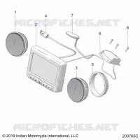 ELETTRICO, INSTRUMENT CLUSTER