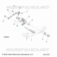 TRASMISSIONE, SHIFT PEDAL AND LINKAGE