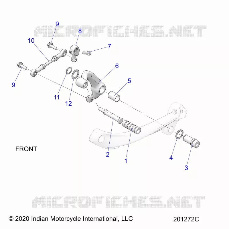 TRASMISSIONE, SHIFT PEDAL AND LINKAGE