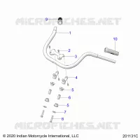 STEERING, MANUBRIO MONTAGGIO AND GRIPS