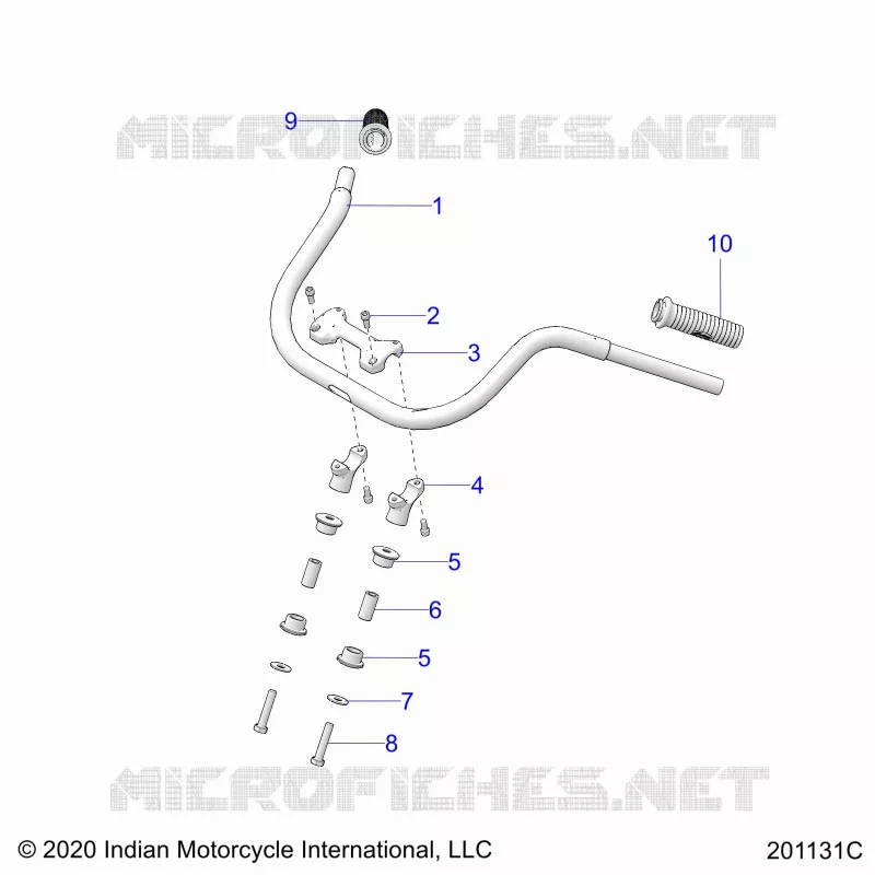 STEERING, MANUBRIO MONTAGGIO AND GRIPS