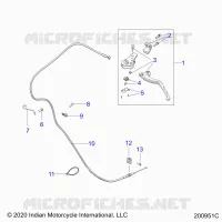 CONTROLS, LEVA FRIZIONE AND CABLE