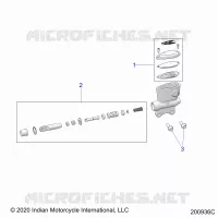 FRENO POSTERIORE, MASTER CYLINDER