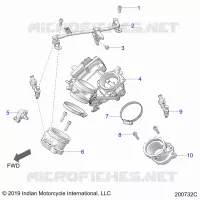 SISTEMA DI ALIMENTAZIONE CARBURANTE, FUEL RAIL/THROTTLE BODY