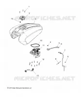 SISTEMA DI ALIMENTAZIONE CARBURANTE, FUEL TANK ASM.