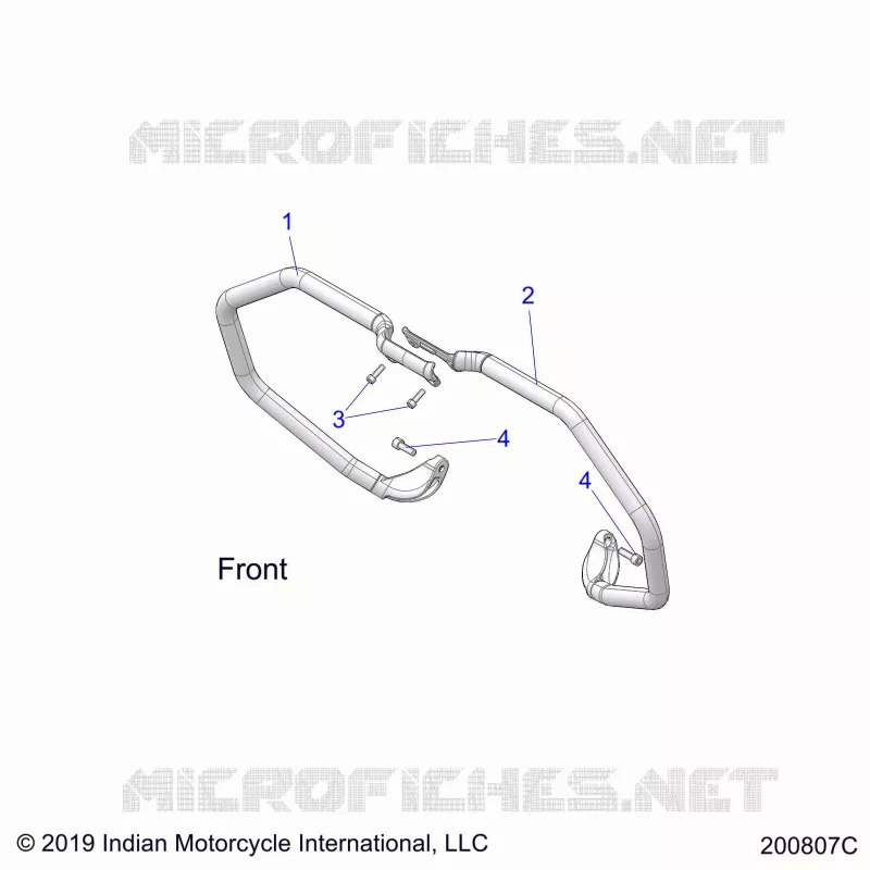 CHASSIS, HIGHWAY BAR/TIP OVER BAR