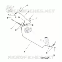 FRENOS, FRENO LINE, REAR, ABS