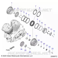 TRASMISSIONE, CLUTCH AND PRIMARY DRIVE