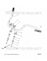 STEERING, MANUBRIO MONTAGGIO AND GRIPS