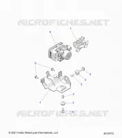 FRENOS, ABS FRENO MODULE MOUNTING