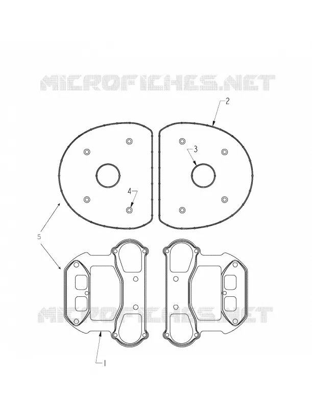 ENGINE, ROCKER COVER GASKET KIT - N131C/D/V ALL OPTIONS (INDIANGASKETKITRC12CC)