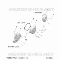 COPERCHI MOTORE LATO DESTRO