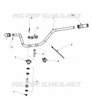 STEERING, HANDLEBAR MOUNTING - N131C/D/V ALL OPTIONS (INDIANHANDLEBAR12CC)