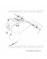 SISTEMA DI ALIMENTAZIONE CARBURANTE, CARBURANTE TANK MOUNTING