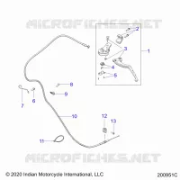 CONTROLS, LEVA FRIZIONE AND CABLE