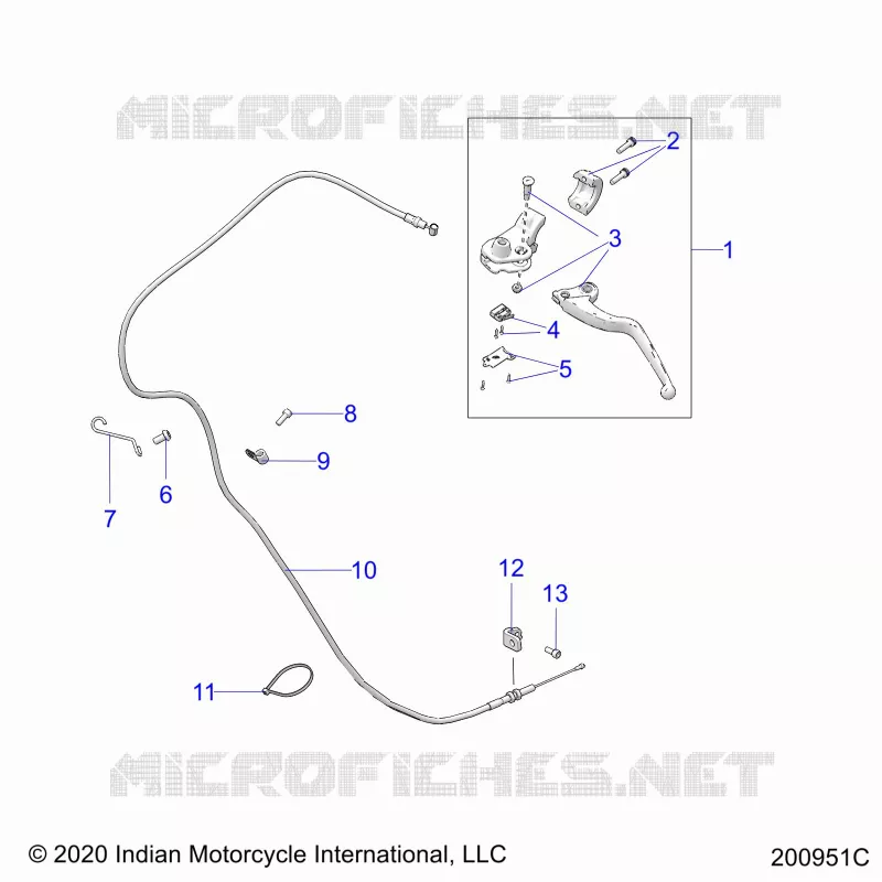 CONTROLS, LEVA FRIZIONE AND CABLE