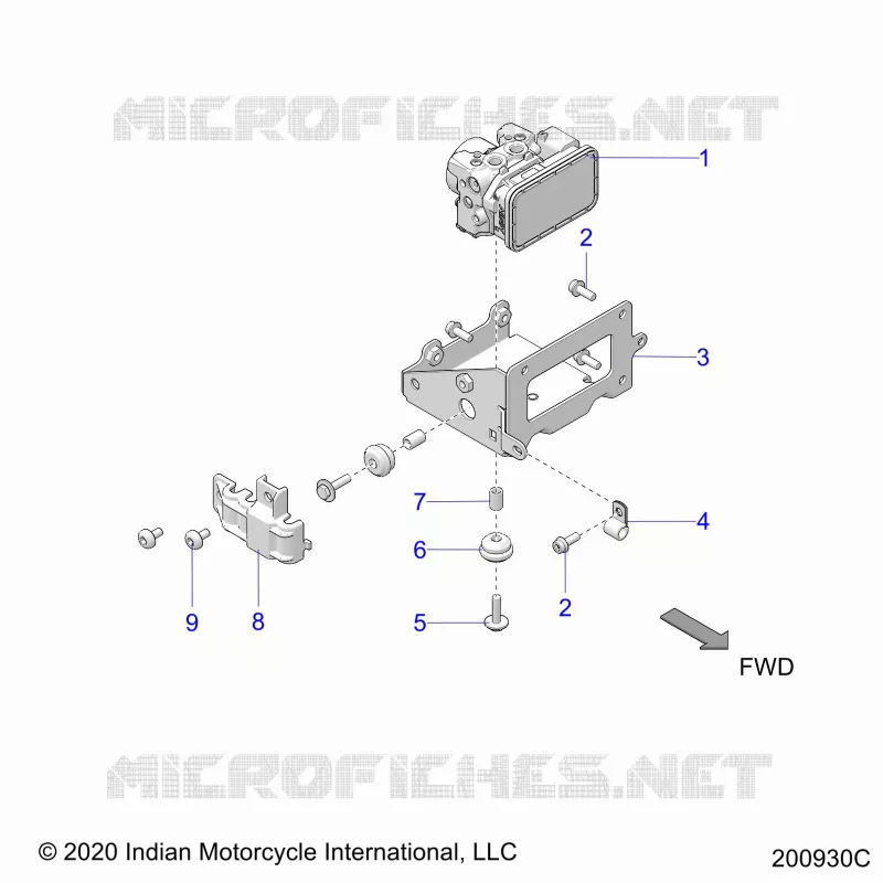 FRENOS, ABS MODULE ASM.