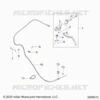 CONTROLS, LEVA FRIZIONE AND CABLE