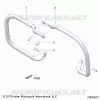 CHASSIS, HIGHWAY BAR, TUBE