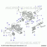 MOTORE, OIL SYSTEM