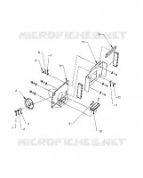CHASSIS, LICENSE PLATE BRACKETS - N131C/D/V ALL OPTIONS (INDIANLICENSE12CC)
