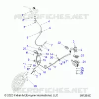 FRENO ANTERIORE ASM., W/ABS