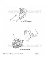 BRAKES, PINZA FRENO ANTERIORE / POSTERIORE
