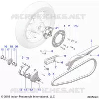 TRASMISSIONE, SPROCKETS, GUARDS AND CHAIN