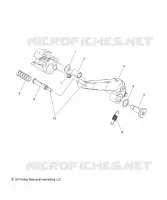 BRAKES, BRAKE PEDAL - N15MSA00AA/AB/AC/AE (49INDIANBRAKEPDL15SCOUT)