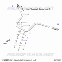 STEERING, MANUBRIO MONTAGGIO AND GRIPS