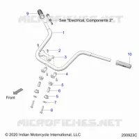 STEERING, MANUBRIO MONTAGGIO AND GRIPS