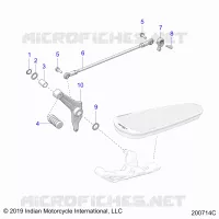 TRASMISSIONE, SHIFT PEDAL AND SHIFT LINKAGE