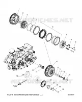 TRASMISSIONE, CLUTCH AND PRIMARY DRIVE