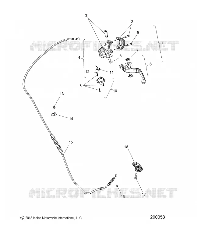 CONTROLS, LEVA FRIZIONE AND CABLE