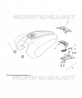 SISTEMA DI ALIMENTAZIONE CARBURANTE, FUEL TANK MOUNTING