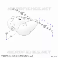 SISTEMA DI ALIMENTAZIONE CARBURANTE, FUEL TANK MOUNTING