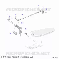 TRASMISSIONE, SHIFT PEDAL AND SHIFT LINKAGE