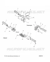 CHASSIS, FOOTPEGS