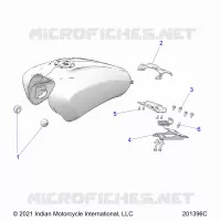 SISTEMA DI ALIMENTAZIONE CARBURANTE, FUEL TANK MOUNTING