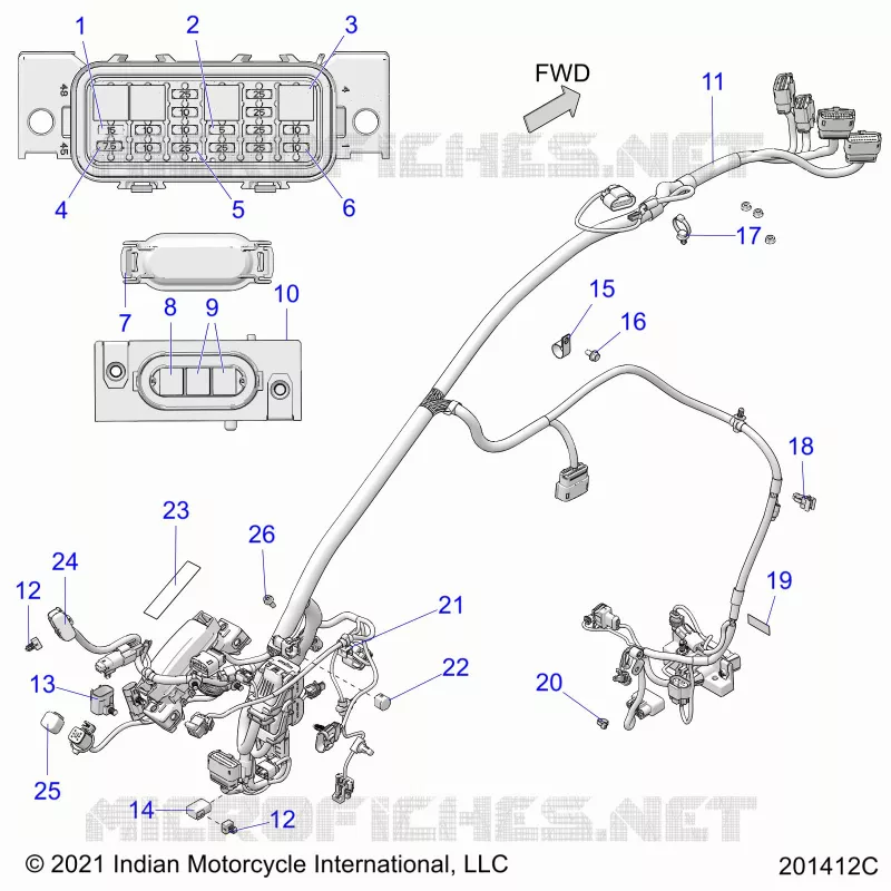 ELETTRICO, WIRE HARNESS 1