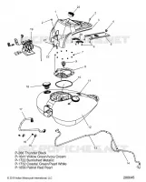 SISTEMA DI ALIMENTAZIONE CARBURANTE, FUEL TANK ASM.
